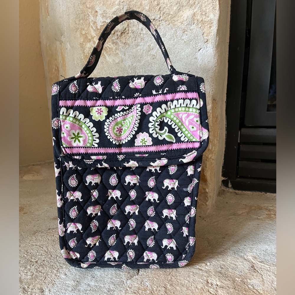 Vera Bradley “Pink Elephants” Lunch Bag (Retired)